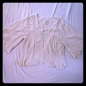 Cleobella lace cardigan